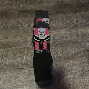 Horror Movie Themed Socks pennywise the clown “it”